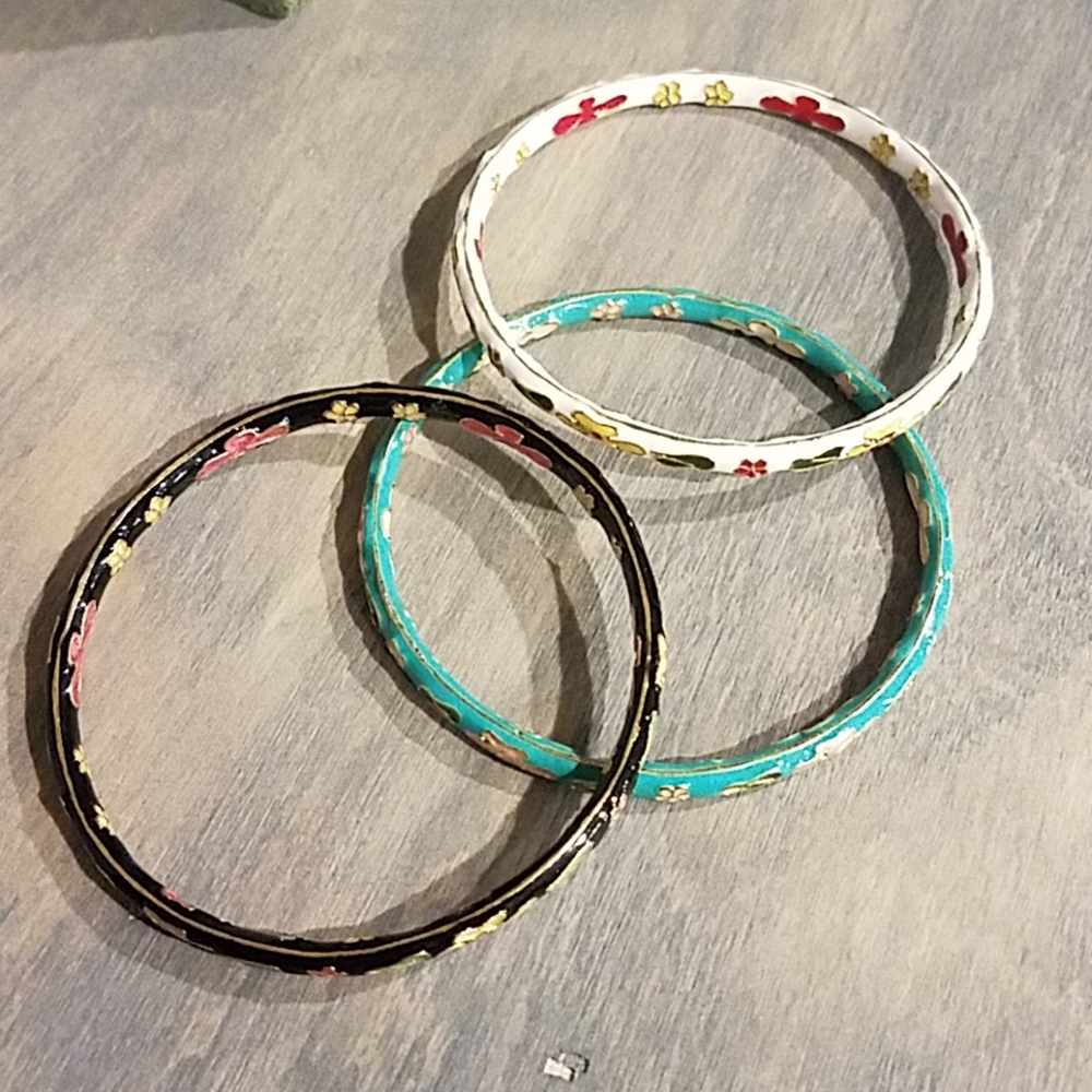 Enamel Bracelet set